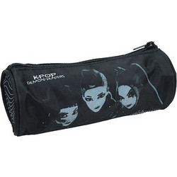 Gim K-Pop Demon Hunters Black Huntrix Κασετίνα Βαρελάκι Μαύρη 364-00140
