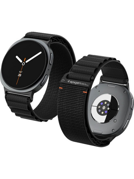Spigen WBF1 Λουράκι Υφασμάτινο Black (Samsung Galaxy Watch 8 / 9 / Classic)