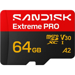 Sandisk Extreme Pro microSDXC 64GB U3 V30 UHS-I A2 200MB/s
