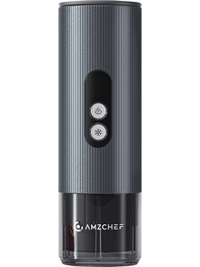 Amzchef CE-GC-CP024-BU Μπρίκι Espresso Μαύρο