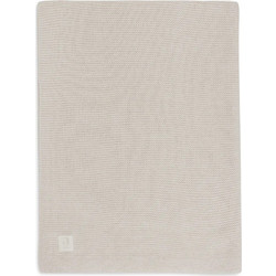 Jollein Basic Knit Κουβέρτα Αγκαλιάς Πλεκτή 75x100 Εκρού