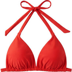 AnnaMu Bikini Top Τριγωνάκι Κόκκινο A-1186