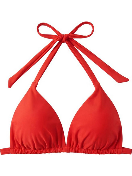 AnnaMu Bikini Top Τριγωνάκι Κόκκινο A-1186