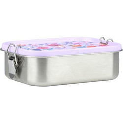 Estia Fairy Tales Δοχείο Φαγητού Inox 1.2lt Λιλά