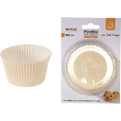 ArteLibre Cake Design Φόρμες Ζαχαροπλαστικής Χάρτινες για Muffin / Cupcake Στρογγυλές 12cm 60τμχ 06514278