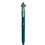 Writech Dual Colour Blue Στυλό Gel 0.7mm Πολύχρωμο W-608