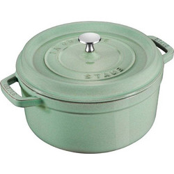 Staub La Cocotte Πυρίμαχη Μαντεμένια Κατσαρόλα Στρογγυλή με Καπάκι 24cm 3.8lt 40505-364-0