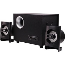 Ηχεία Υπολογιστή 2.1 10W με Bluetooth Μαύρα