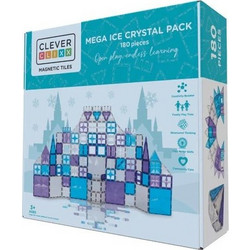 Cleverclixx Magnetic Tiles Mega Ice Crystal Pack