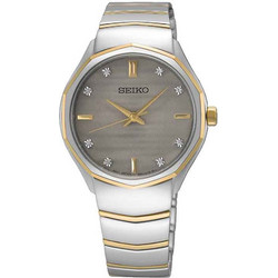 Seiko Conceptual Γυναικείο Ρολόι με Ασημί Μεταλλικό Μπρασελέ SUR616P1