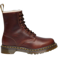 Dr. Martens 1460 Serena Γυναικεία Αρβυλάκια Καφέ με Γούνα 23912243