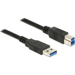 DeLOCK 85069 Καλώδιο USB-A Male 3.0 to USB-B Male 3m Black
