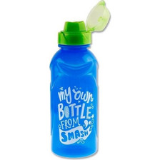 Smash My Own Bottle Παιδικό Παγούρι Πλαστικό BPA Free Μπλε 350ml