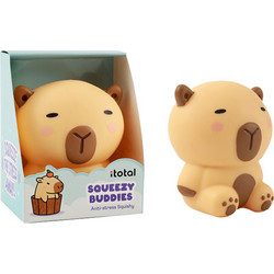 iTotal Squeezy Buddies Capybara Squishy Καφέ