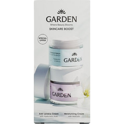 Garden Skincare Boost Anti-Wrinkle Face & Eyes Cream 50ml + White Lily Moisturizing Face & Eyes Cream 50ml