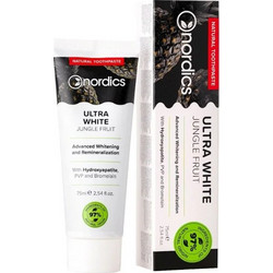 Nordics Ultra White Jungle Fruit Οδοντόκρεμα για Λεύκανση 75ml
