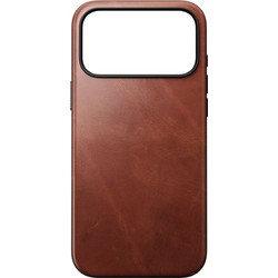 Nomad Modern Leather Back Cover with MagSafe Horween Olde Dublin (iPhone 18 Pro Max / 17 Pro Max)
