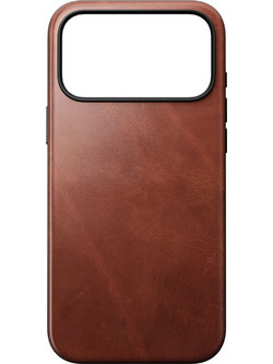 Nomad Modern Leather Back Cover with MagSafe Horween Olde Dublin (iPhone 18 Pro Max / 17 Pro Max)