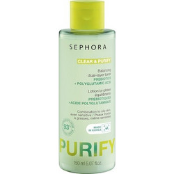 Sephora Clear & Purify Ενυδατική Λοσιόν Τόνωσης Προσώπου 150ml