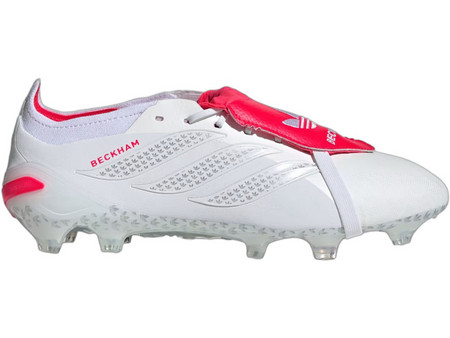 Adidas Predator Elite David Beckham FG KJ4200 Ποδοσφαιρικά Παπούτσια με Τάπες Λευκά Κόκκινα