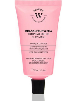 Warda Dragonfruit & BHA Tropical Detox Clay Κρεμώδης Μάσκα Προσώπου με Άργιλο 50ml