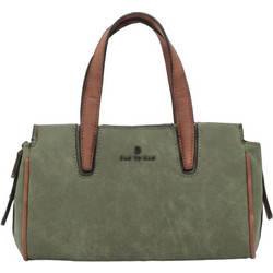 Bag to Bag Γυναικεία Τσάντα Χειρός Σουέτ Χακί WH26021