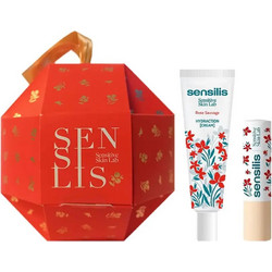 Sensilis Rose Sauvage Hand Cream 30ml + Lip balm 4gr