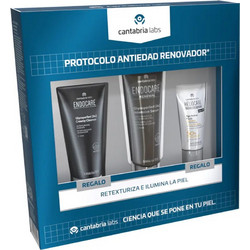 Endocare Glykoperfect Anti-Aging Renewing Serum 50ml + Cleansing Gel 30ml + Sunscreen SPF50+ 15ml