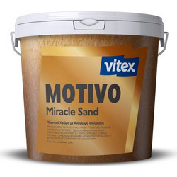 Vitex MOTIVO MIRACLE SAND Οικολογικό Πλαστικό Χρώμα Εσωτερικού Χώρου Χρυσό 1lt