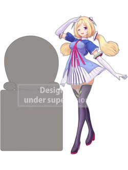 FuRyu Hololive Production Hikkake Aki Rosenthal 10cm