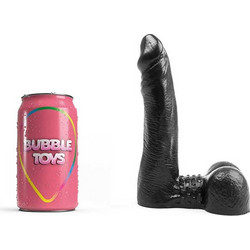 Bubble Toys Dungeon Ρεαλιστικό Dildo με Όρχεις 18.5cm Μαύρο