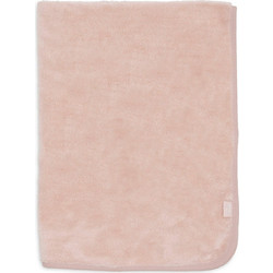 Jollein Basic Κουβέρτα Κούνιας Γούνινη 100x150 Ροζ