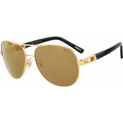 Chopard SCHA54D-300G Ανδρικά Γυαλιά Ηλίου Aviator Μεταλλικά Χρυσά με Χρυσό Φακό
