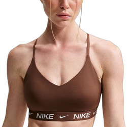Nike Indy Αθλητικό Μπουστάκι με Χαμηλή Στήριξη & Αφαιρούμενη Ενίσχυση Καφέ FD1062-212