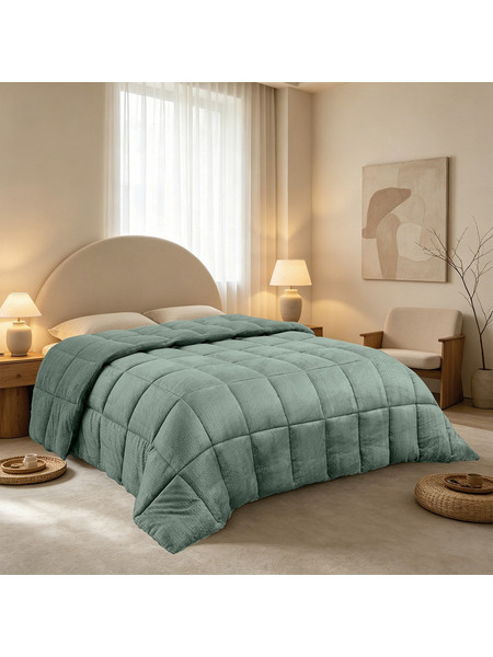Melinen Κουβερτοπάπλωμα King Size 240x260 Shelby Aqua 20006714