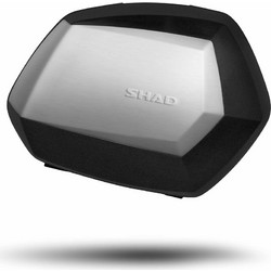 Shad SH35 Σετ Πλαϊνές Βαλίτσες Μηχανής 2x35lt Μαύρες Ασημί