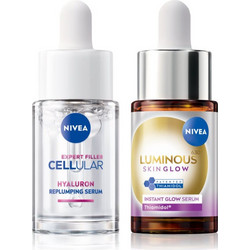 Nivea Luminous 630 Skin Glow Serum 15ml + Cellular Expert Filler Serum 15ml