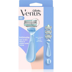 Gillette Venus Intimate Γυναικείο Ξυραφάκι με Ανταλλακτικές Κεφαλές με 2 Λεπίδες & Λιπαντική Ταινία 3τμχ