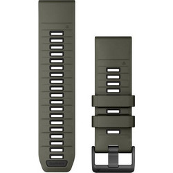 Garmin QuickFit 26 Λουράκι Σιλικόνης Black / Olive Drab (Garmin Fenix 3 / 5X / 3HR / 5X Plus / 6X / 6X Pro / 7X)