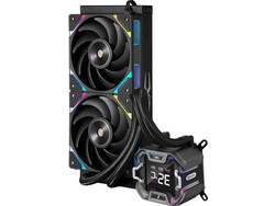 1stPlayer X-Starship 240E Black Υδρόψυξη CPU 120mm ARGB για Socket 2011 / 2066 / 2011-3 / AM4 / 1200 / 1700 / AM5 / 1851 / 115x