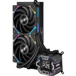 1stPlayer X-Starship 240E Black Υδρόψυξη CPU 120mm ARGB για Socket 2011 / 2066 / 2011-3 / AM4 / 1200 / 1700 / AM5 / 1851 / 115x