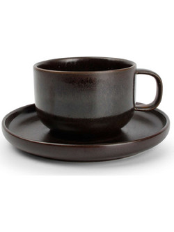 Salt & Pepper Tabo Φλιτζάνι Cappuccino & Τσαγιού Κεραμικό Καφέ 240ml 804050
