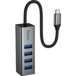 Hoco HB1C USB Hub 3.0 USB-C με 4 Θύρες USB-A