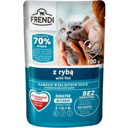 Pet Republic Frendi Chunks with Fish in Gravy 24x100gr