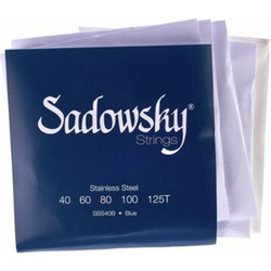 Sadowsky Blue Label Σετ 5 Χορδές Ηλεκτρικού Μπάσου Stainless Steel 40-125T"
