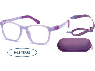 Sunoptic FX2B Παιδικός Σκελετός Γυαλιών Οράσεως Κοκάλινος Μωβ