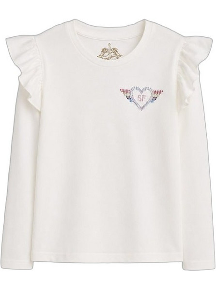 Sugarfree Παιδικό T-Shirt Μακρυμάνικο Λευκό 26632041