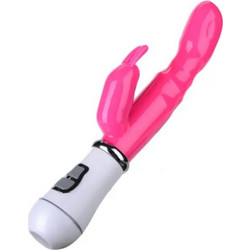 Loulou Δονητής Rabbit G-Spot 26cm Ροζ