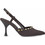 Alessandra Bruni Γόβες Slingback με Λεπτό Ψηλό Τακούνι Σοκολατί X47008755-AI6