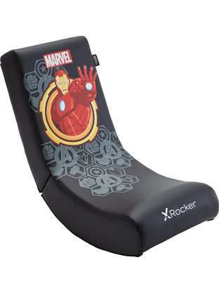 X Rocker Marvel Καρέκλα Gaming Δερματίνης Μαύρη AD-626T05